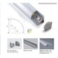 1616 V Form Aluminiumprofil für Eckenbeleuchtung